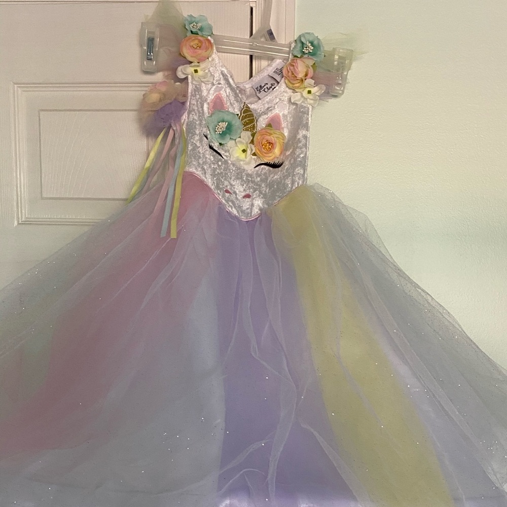 Girls unicorn costume